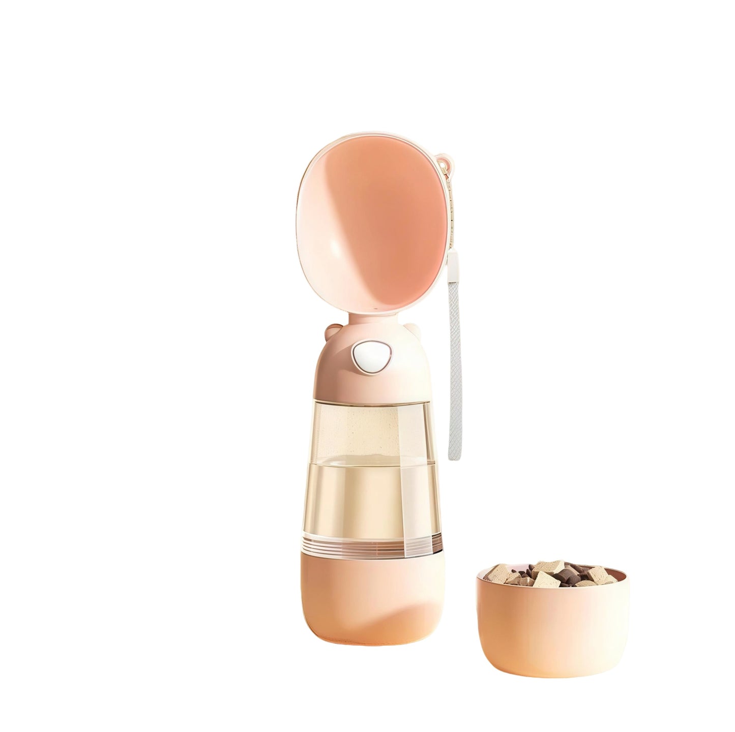 2-in-1 Portable Pet Water & Food Bottle